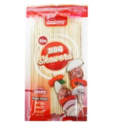 Bamboo Skewers 6in 100pc-wholesale