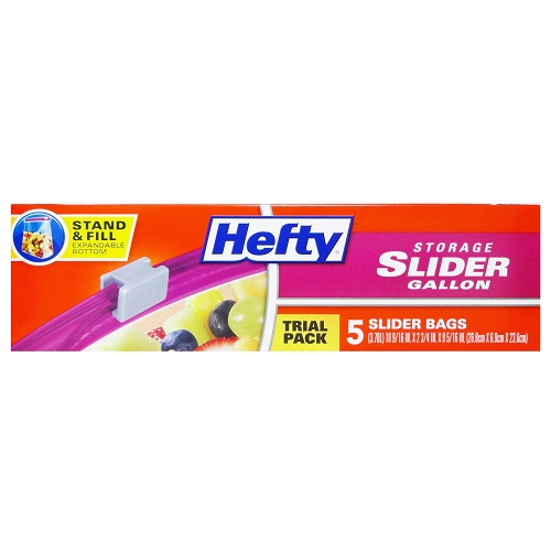 Hefty Storage Bags Slider 5ct Gallon Siz-wholesale Hefty Storage Bags Slider 5ct Gallon Siz-wholesale