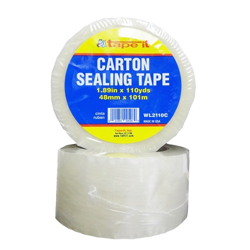 Tape-It Sealing Tape Clear 1.89X110yrds-wholesale Tape-It Sealing Tape Clear 1.89X110yrds-wholesale
