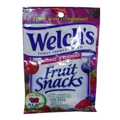 Welchs Fruit Snacks Berries-Cherries 5oz-wholesale