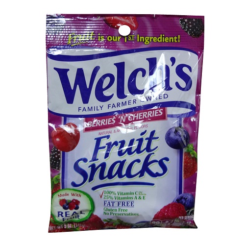 Welchs Fruit Snacks Berries-Cherries 5oz-wholesale Welchs Fruit Snacks Berries-Cherries 5oz-wholesale