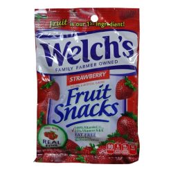 Welchs Fruit Snacks Strawberry 5oz-wholesale