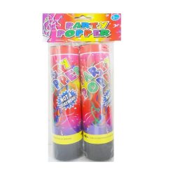 Party Poppers 15.5cm 2pk-wholesale