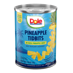 Dole Pineapple Tidbits 20oz In Juice-wholesale