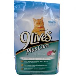 9 Lives 3.15 Lbs Plus Care Cat Food