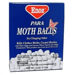 *Enoz Para Moth Balls 4oz