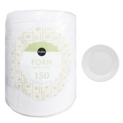 Publix Foam Plates 150ct 8.7in White-wholesale