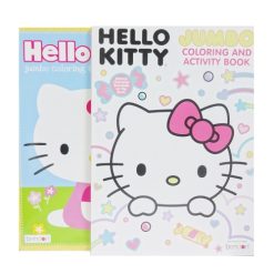 Coloring Book Hello Kitty Jumbo Asst-wholesale