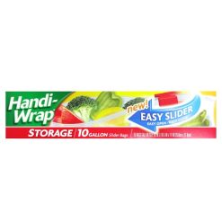 Handi-Wrap Storage Bags 10ct Easy Slider-wholesale