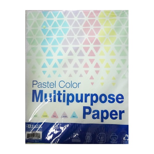 Copy Paper 25ct Pastel Colors Asst-wholesale Copy Paper 25ct Pastel Colors Asst-wholesale