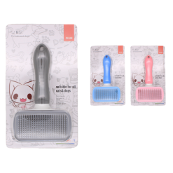*Pet Comb For Cats & Dogs Rect Asst-wholesale