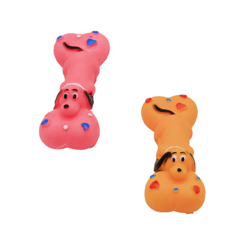 Pet Toy Bone 6in Asst Clrs-wholesale Pet Toy Bone 6in Asst Clrs-wholesale
