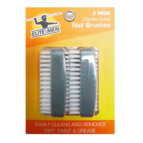 Nail Brushes Double Sided 2pk-wholesale