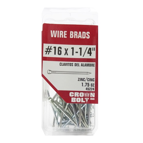 C.B Wire Brads 1.75oz 1-¼in-wholesale C.B Wire Brads 1.75oz 1-¼in-wholesale