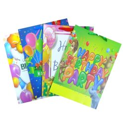 Ariana Gift Bags Happy Birthday Asst-wholesale