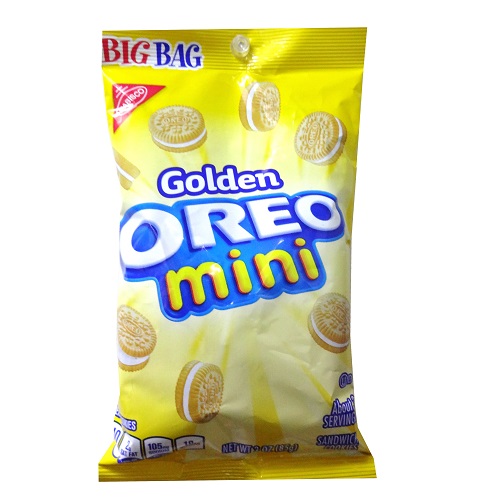 Nabisco Golden Oreo Mini 3oz-wholesale Nabisco Golden Oreo Mini 3oz-wholesale