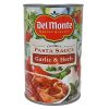 Del Monte Pasta Sauce Garlic & Herb 24oz-wholesale Del Monte Pasta Sauce Garlic & Herb 24oz-wholesale