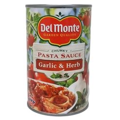 Del Monte Pasta Sauce Garlic  24 oz-wholesale