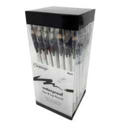 Eye & Lip Pencil Waterproof Blck W-Sharp-wholesale