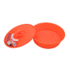 Tortilla Warmer Plastic 8in Orange-wholesale Tortilla Warmer Plastic 8in Orange-wholesale