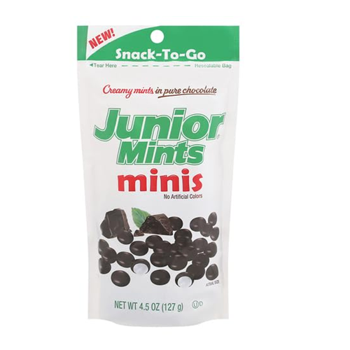 Junior Mints Minis Pouch 4.5oz-wholesale Junior Mints Minis Pouch 4.5oz-wholesale