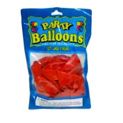 **Party Balloons 12in 15ct Solid Red-wholesale