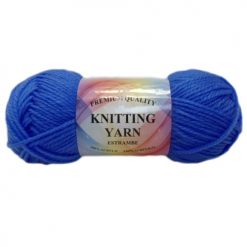 Knitting Yarn Saphire Blue 100% Acryl