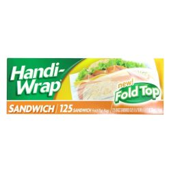 Handi-Wrap Sandwich Bags 125ct-wholesale