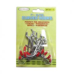 Curved Hooks 1in 12pc-wholesale