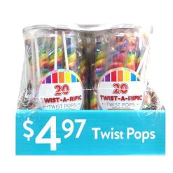 Twist-A-Rific Pops Candy 20ct-wholesale