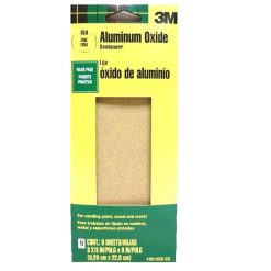 3m Aluminum Oxide Sandpaper 9ct-wholesale