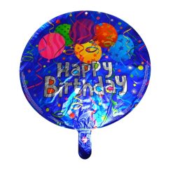 Balloons Foil 18in Happy Birthday-wholesale