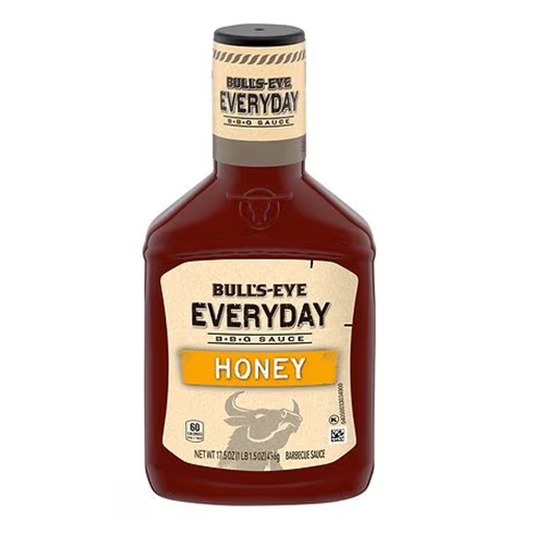 Bulls-Eye BBQ Sauce 17.5oz Honey-wholesale Bulls-Eye BBQ Sauce 17.5oz Honey-wholesale