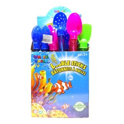 Toy Bubble Sticks W-Beach Shovel Asst Cl-wholesale