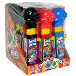 Sucker Punch Candy Lollipops 12ct-wholesale