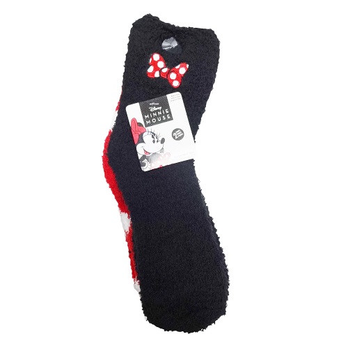 Women Cozy Socks Minnie 2pk-wholesale