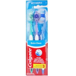 Colgate Toothbrush 3pk Soft Asst Clrs-wholesale