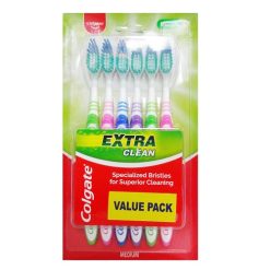 Colgate Toothbrush 6pk Md Extra Clean-wholesale