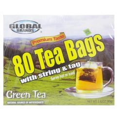 G.B Tea Bags 80ct Green Tea-wholesale