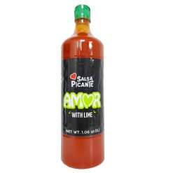 ***Amor Hot Sauce With Lime 1 Ltr-wholesale