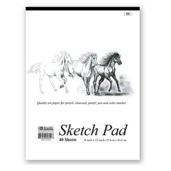 Sketch Pad 40ct 9X12in Art Paper-wholesale