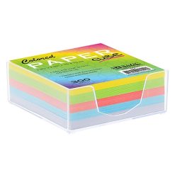 Colored Paper Cube 300ct 2.95 X 2.95in-wholesale