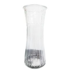 Glass Vase 8.5in Clear-wholesale