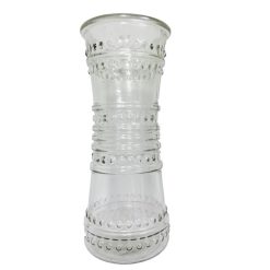 Glass Vase 8.5in Clear-wholesale