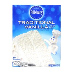 Pillsbury Cake Mix 15.25oz Trad Vanilla-wholesale