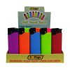 5-Flags Lighters Asst Neon Clrs-wholesale
