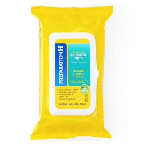 Preparation H Hemorrhoidal Wipes 48ct-wholesale Preparation H Hemorrhoidal Wipes 48ct-wholesale