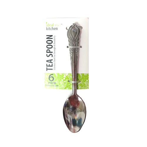 Ideal Tea Spoon 6pk Stainless Steel-wholesale Ideal Tea Spoon 6pk Stainless Steel-wholesale