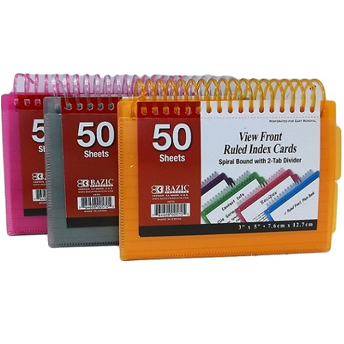 View Front Index Cards 50ct Ruled-wholesale View Front Index Cards 50ct Ruled-wholesale