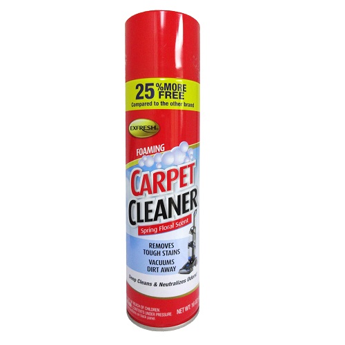 Exfresh Carpet Cleaner Foaming 14oz-wholesale Exfresh Carpet Cleaner Foaming 14oz-wholesale